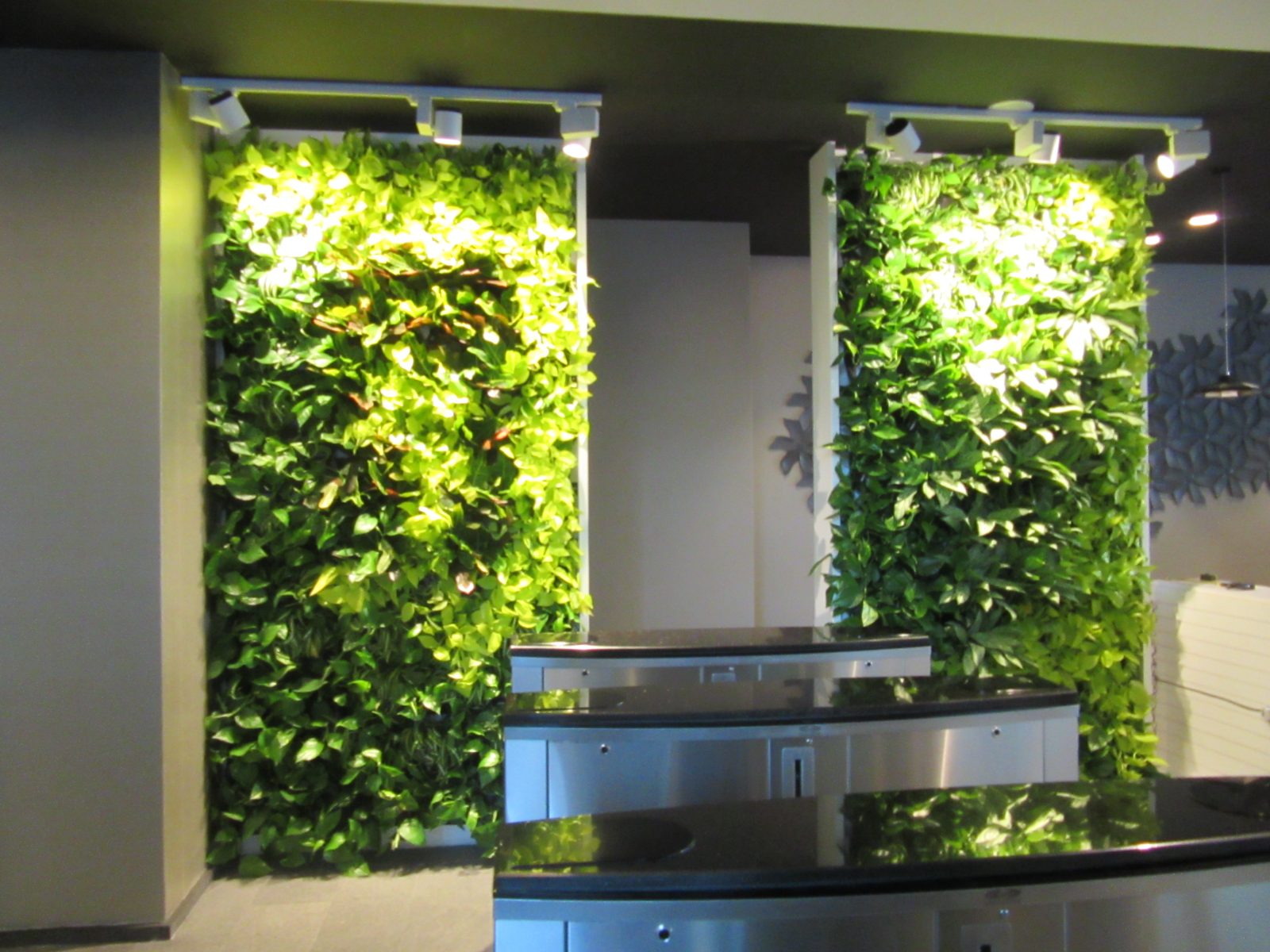 Perete vegetal Green Walls - hol Rosetti Tower