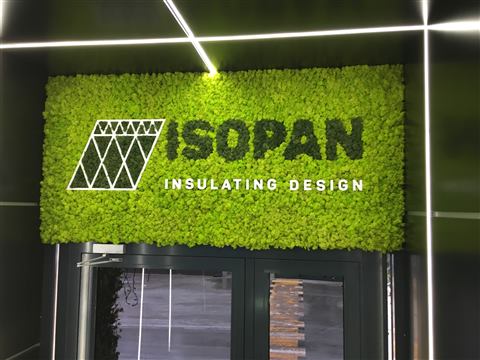 Perete de licheni stabilizați – Isopan, foto 3 din 8