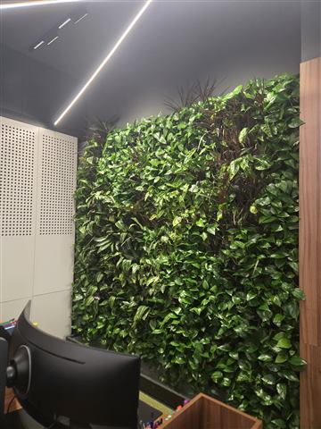 Grădină verticală cu plante naturale – Structural Group Constanța, foto 2 din 10